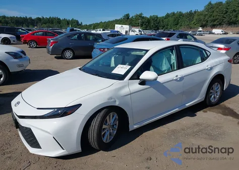 2025 Toyota Camry Le from USA, damaged, VIN 4T1DBADK5SU009183